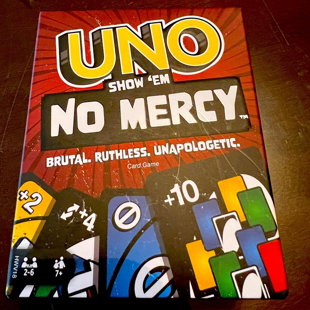 Uno Show ‘em No Mercy Card Game- NEW UNOPENED